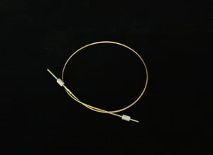 Double Bass Tail Gut Titanium Alloy Braided Wire 4/4-3/4 Double Bass (5 pieces) - Picture 1 of 5