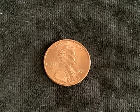 1994 Lincoln one cent coin flawless Cover
