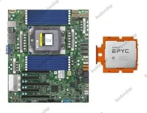 Supermicro H13SSL-NT Mainboard ATX mit AMD EPYC Genua 9654 QS 96 Kerne CPU - Bild 1 von 3