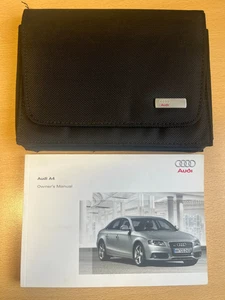 AUDI A4 MANUALE PROPRIETARIO E PORTAFOGLIO 2008-2012 GUIDA MANUALE *SPEDIZIONE GRATUITA* - Foto 1 di 1