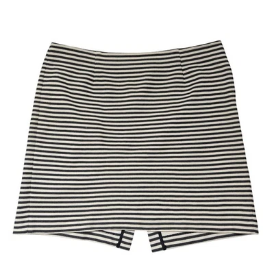 Talbots Skirt Womens 20W Black White Striped Stretch Pull On Knit Career New - Image 1 of 4