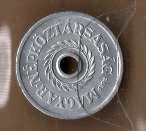 S216: Moneta Münze UNGARN 2 Füller 1972 UNC - Bild 1 von 1
