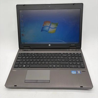 HP ProBook 6560b Core i3 2350M 2.30GHz 8GB RAM 500GB HDD Windows 7 Pro Laptop #G - Image 1 of 4