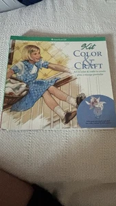 American Girl Kit Kittridge Doll Color & Craft Book Rare New Out Of Print Ag - Picture 1 of 14