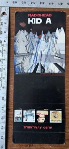RADIOHEAD KID A auch verfügbar Biegungen CD/LP Promo Schallplatte Thekenaufsatz Display - Bild 1 von 2