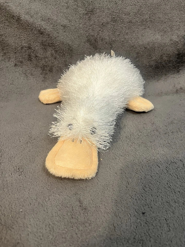 Ganz Webkinz GOOGLES Platypus Duck Goose Plush HM021 White 11" Stuffed NO CODE - Image 1 of 4