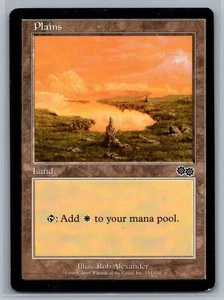 Plains, 333/350, Urza's Saga, Land, MTG Game - Picture 1 of 2