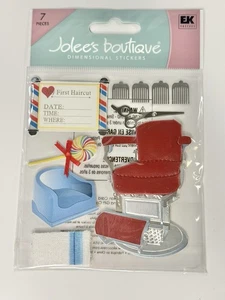 Jolee's Boutique Scrapbook Adesivi Bambino 1° Primo Taglio Capelli Barbiere 7 Pezzi - Foto 1 di 4