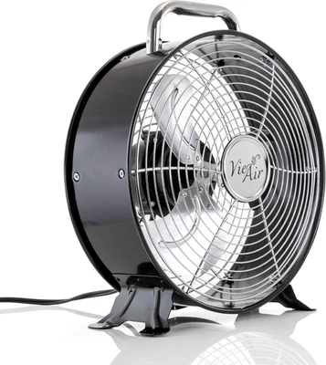 High Velocity Powerful and Quiet Dual Speed Sleek Design Durable Metal Drum Fan, - Image 1 of 4