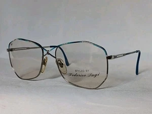 Monturas de gafas Federico Pugi 301-4 azul/plateado 56□18-130 - Imagen 1 de 4