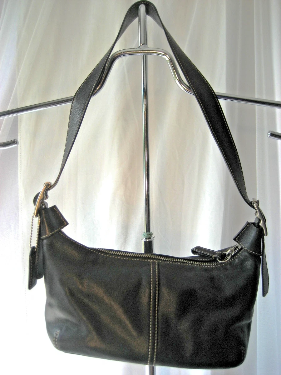 Vintage Coach Legacy Demi Hobo Black Leather Handbag #9564 LN | eBay