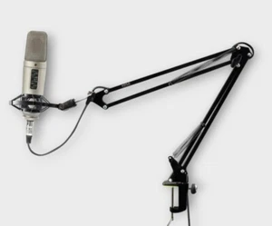 Pyle PMKSH01 Universal Table Clamp Boom Shock Microphone Mount - Picture 1 of 5