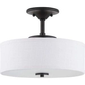 Progress Lighting P350134-143-30 Inspire LED Close-to-Ceiling, Black, - Picture 1 of 9
