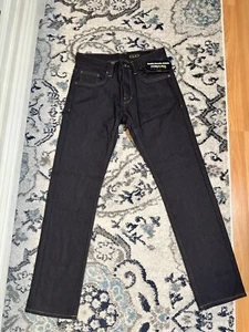 NWT Dunderdon P4 Raw Cordura Mens Jeans Tag Size 29x30 Button Fly - Picture 1 of 12