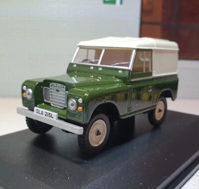 1:43 Land Rover Series 3 88 SWB Bronze Green Oxford BNIB Scale Model Hard Top - Image 1 of 4