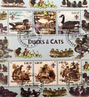 Philatelic STAMPS FROM OVER THE WORLD - 959 - DUCKS & CATS / CONGO 2005 Q