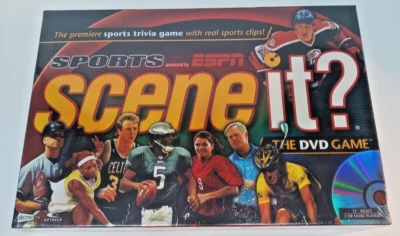 Scene It? Sports Powered by ESPN DVD Board Game 2005 NEW, SEALED  * SEE PICS * - Image 1 of 4