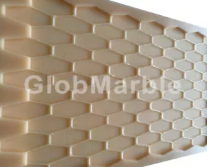 Molde de pared de mosaico de piedra de concreto molde de goma como nuevo 823. Molde prefabricado. - Imagen 1 de 4
