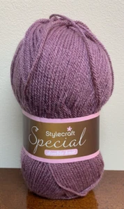New - Stylecraft Special Acrylic Double Knit Yarn Color 1067 Grape Lot 2061 - Picture 1 of 4