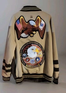 PACIFIC FLYER JACKET Fallen Heros Defenders Of Our Freedom Jacke XL EAGLE  - Bild 1 von 13