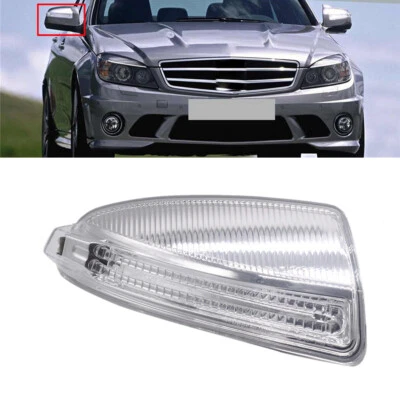 Car Right Side Mirror Turn Signal Light For Mercedes Benz C250 C300 C350 C63 AMG - Image 1 of 4