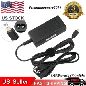AC Charger Adapter for Asus Transformer Book Flip TP200 TP200S TP200SA Laptop  - Picture 1 of 5