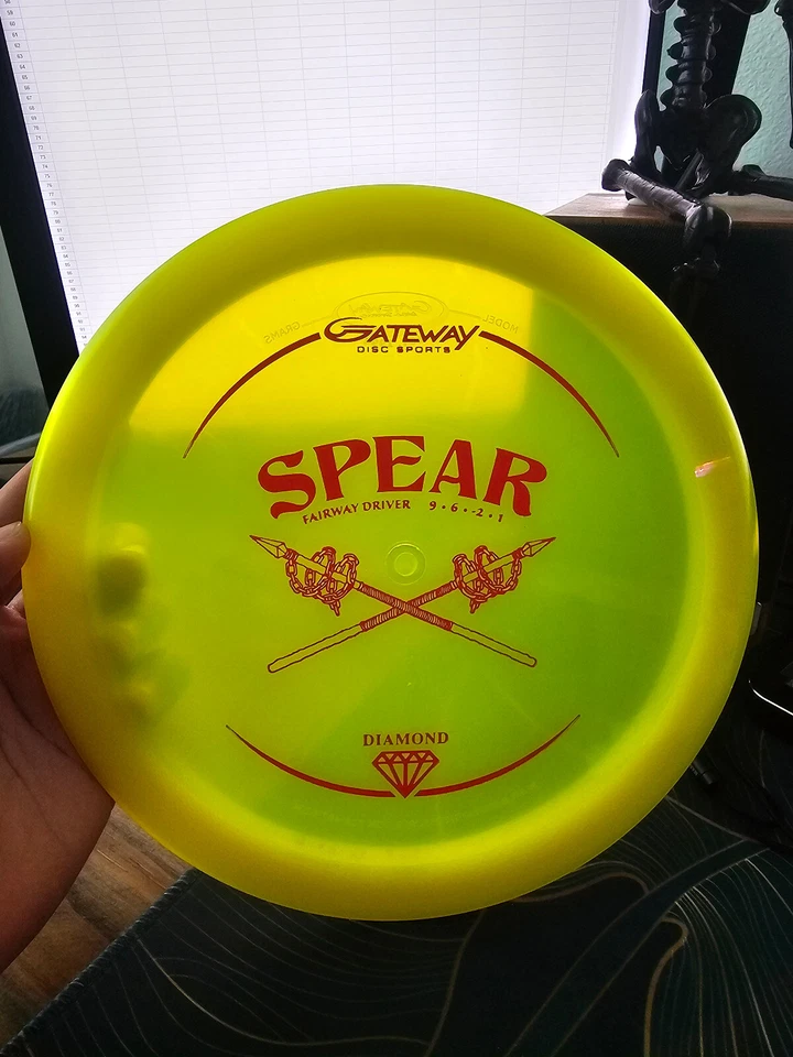 Spear - Diamond -  New Unthrown Disc Sports Color as Shown - Image 1 of 1