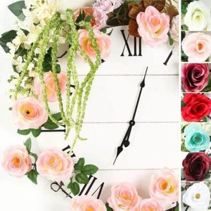 6 feet Garland Silk Rose Flowers Leaves Wedding Party Decorations Home Supplies - Picture 1 of 38