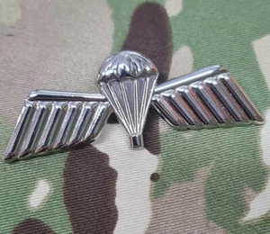 Netherlands Parachutist / Paratrooper Jump Wings Metal - B Wing (Basic) - Imagen 1 de 1