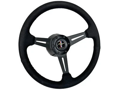 1968-78 Ford Mustang 6-Bolt Suede Steering Wheel Slotted Kit, Mach 1, Mustang II - Image 1 of 4