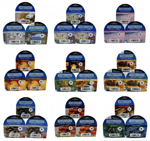 Yankee Candle Wax Melt Singles - PACK OF 3 Fragrances You Pick! - Image 1 of 1