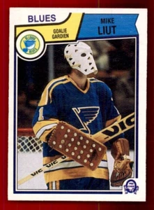 1983-84 O-Pee-Chee #316 Mike Liut NMMT - Picture 1 of 2