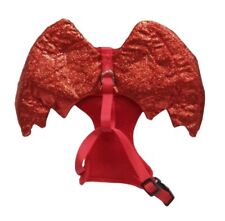 Toy Time Dog Halloween Pet Demon Devil Wings Costume Puppy Clothes Outfit S/M