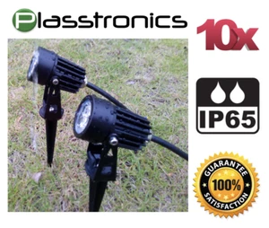 10X 5W LED garden landscape light spot lawn weatherproof Warm White 12V AUST. - Picture 1 of 12