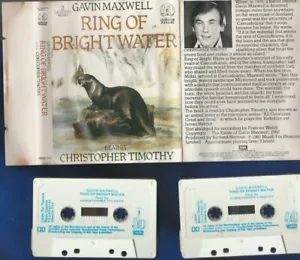 Ring of Bright Water by Gavin Maxwell - reader Christopher Timothy - 2 cassettes - Picture 1 of 1