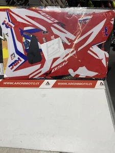 Stickers Kit Full for Honda Crf 450 2017 Replica Hrc Red White - Picture 1 of 1