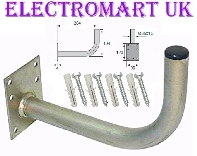 ELECTROMART SOPORTE DE PARED DE CCTV CCTV AÉREO DE ALTA RESISTENCIA SOPORTE DE PARED EN FORMA DE L