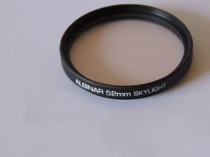 Albinar 52m Skylight Glass Filter Japan filers for color and black and white f - Picture 1 of 4