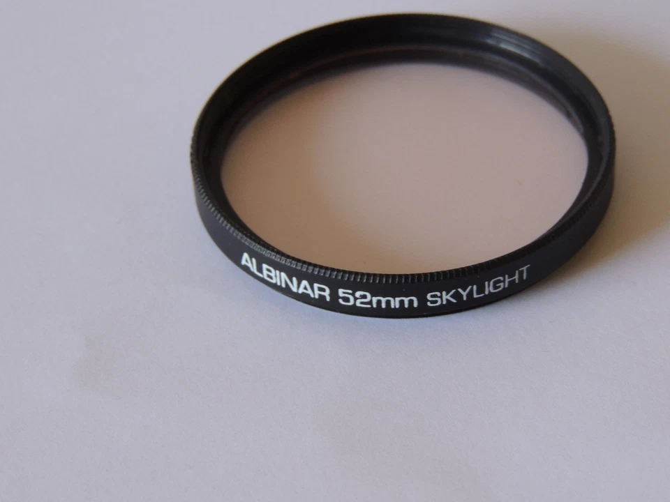 Albinar 52m  Skylight Glass Filter Japan filers for color and black and white f - Image 1 of 4