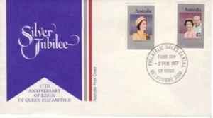 25th Anniversary of Reign of QEII (FDI MINT AP FDC) 1977 - Picture 1 of 1