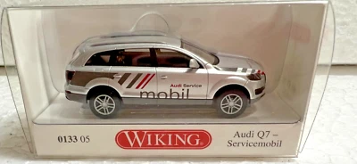 Wiking Échelle H0 013305 Voiture Audi Q7 Service Mobile Neuf Dans OVP - Photo 1/2