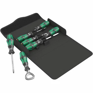 Wera 105625 7pce Kraftform Screwdriver Set c/w Case - Picture 1 of 3
