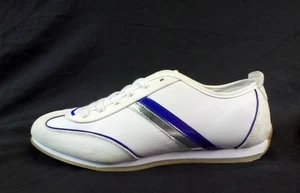 NEU Tommy Hilfiger "Princess" Damenschuhe 10 weiß Sneaker Tennis blau - Bild 1 von 6