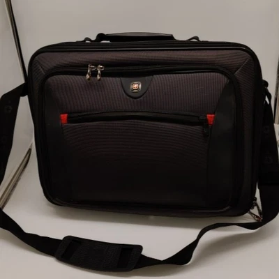 Swiss Army Laptop Carrying Case / Messenger Bag Black - Image 1 of 4