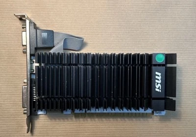 MSI GeForce 2GB GT 730 N730K-2GD3H/LPV1 Graphics Card GPU - Image 1 of 4