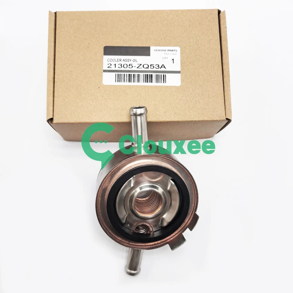 OEM Oil Cooler Assembly 21305-ZQ53A For Nissan Armada Pathfinder Titan Foto 1 de 4