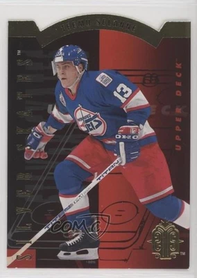 1993-94 Upper Deck SP Silver Skates Gold Teemu Selanne #R2 HOF - Image 1 of 2