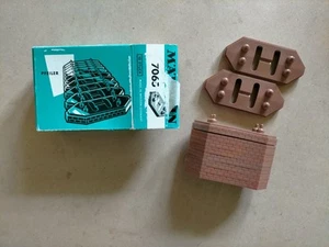 Märklin 7065 Brückenpfeiler 6 mm (10 Stück) Pilastri Ponti 10 Pezzi Mai Usato - Foto 1 di 1