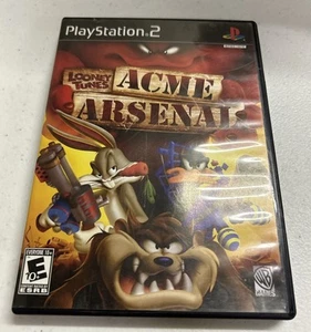 Looney Tunes ACME Arsenal PlayStation 2 PS2) Complete CIB Complete - Picture 1 of 4