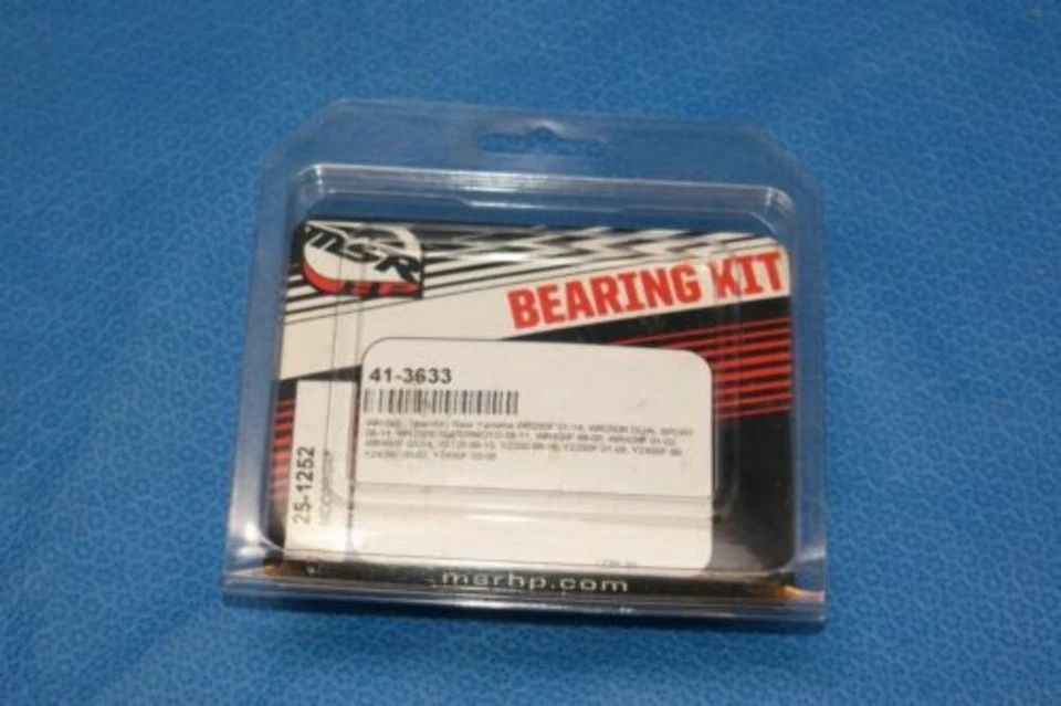 Kit de cojinetes y sellos de rueda MSR Yamaha WR250F 01-14 WR250R YZ250 41-3633 Foto 1 de 4